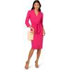 imageAdrianna Papell Womens Front Tie Short DressTropical Pink