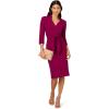 imageAdrianna Papell Womens Front Tie Short DressWildberry
