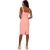 imageAdrianna Papell Womens Hibiscus Jacquard Tucked DressLight Coral