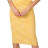 imageAdrianna Papell Womens Hibiscus Jacquard Tucked DressSun