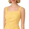 imageAdrianna Papell Womens Hibiscus Jacquard Tucked DressSun