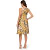 imageAdrianna Papell Womens Jacquard Midi DressYellow Multi