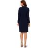 imageAdrianna Papell Womens Jersey Tuxedo DressMidnight