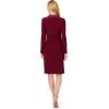 imageAdrianna Papell Womens Jersey Tuxedo DressRed Wine