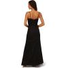 imageAdrianna Papell Womens Long Blouson DressBlack