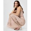 imageAdrianna Papell Womens Long Blouson DressBlushGoldPink