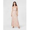 imageAdrianna Papell Womens Long Blouson DressBlushGoldPink
