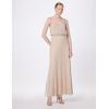 imageAdrianna Papell Womens Long Blouson DressSilverNude