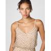 imageAdrianna Papell Womens Long Blouson DressTaupePink