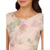imageAdrianna Papell Womens Matelasse Cocktail DressMarble Multi