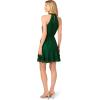 imageAdrianna Papell Womens Metallic Halter DressEmerald Green
