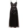 imageAdrianna Papell Womens Multi Floral Beaded DressBlack Multi