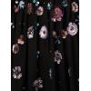 imageAdrianna Papell Womens Multi Floral Beaded DressBlack Multi