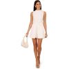 imageAdrianna Papell Womens Peplum RomperIvory