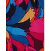 imageAdrianna Papell Womens Printed Short Flounce DressBerry Multi