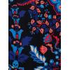 imageAdrianna Papell Womens Printed Short Flounce DressNavy Multi