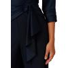 imageAdrianna Papell Womens Satin Crepe JumpsuitDark Navy