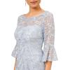 imageAdrianna Papell Womens Sequin Guipure Lace SheathSkyway