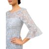 imageAdrianna Papell Womens Sequin Guipure Lace SheathSkyway