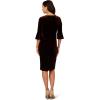 imageAdrianna Papell Womens Tie Front DressDark Brown