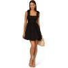 imageAdrianna Papell Womens Tie Shoulder Bubble DressBlack
