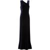 imageAdrianna Papell Womens Velvet Mermaid GownMidnight