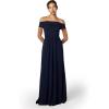 imageAdrianna Papell Womens Crepe Chiffon GownMidnight