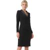 imageAdrianna Papell Womens Jersey Tuxedo DressBlack