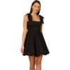 imageAdrianna Papell Womens Tie Shoulder Bubble DressBlack
