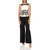 imageAdrianna Papell womens Scroll Lace JumptsuitIvoryBlack
