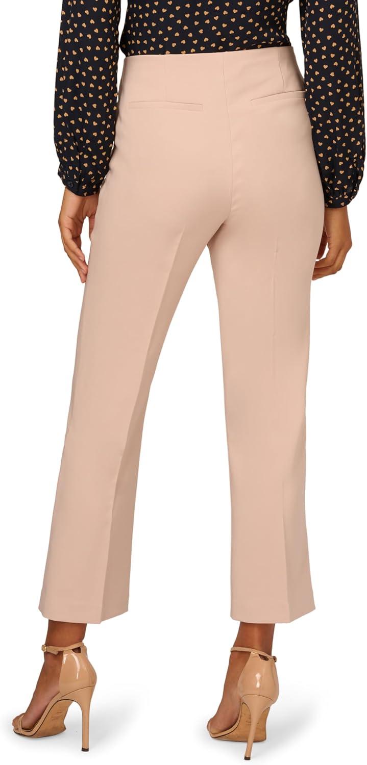 imageAdrianna Papell Womens Flare Leg Pull on PantChampagne Blush