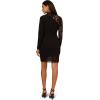 imageAdrianna Papell Womens Combo Fabric Mini DressBlack