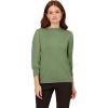 imageAdrianna Papell Womens Clip Dot Sleeve Twofer SweaterPalm Leaf