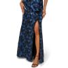 imageAdrianna Papell Womens Off Shoulder Jacquard GownBlue Multi