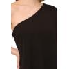 imageAdrianna Papell Womens PlusSize One Shoulder Crepe Melania Jumpsuit PlusIvory
