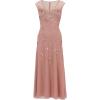 image:imageAdrianna Papell Womens Beaded Ankle DressCandied Ginger