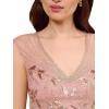 image:imageAdrianna Papell Womens Beaded Ankle DressCandied Ginger