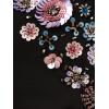 image:imageAdrianna Papell Womens Beaded Long Sleeve GownBlack Multi