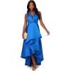 image:imageAdrianna Papell Womens Tuxedo High Low GownUltra Blue
