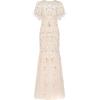 image:imageAdrianna Papell Womens Beaded Flutter Sleeve GownFlaxen