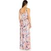 image:imageAdrianna Papell Womens Printed Chiffon Halter GownOpalCoral Multi