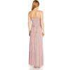 image:imageAdrianna Papell Womens Spaghetti Strap Blouson GownDusted Petal