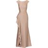 image:imageAdrianna Papell Womens Stretch Crepe Long DressJoyful Blush