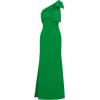 image:imageAdrianna Papell Womens Stretch Crepe Long DressPalm Leaf