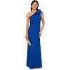 image:imageAdrianna Papell Womens Stretch Crepe Long DressViolet Cobalt