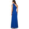 image:imageAdrianna Papell Womens Stretch Crepe Long DressViolet Cobalt