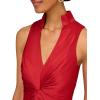 image:imageWomens Crepe Back Satin VNeck GownAutumn Blaze