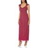 image:imageAdrianna Papell Womens Beaded Column GownMagenta