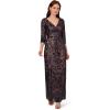 image:imageAdrianna Papell Womens Beaded Long DressNavyRosegold