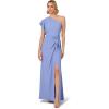 image:imageAdrianna Papell Womens OneShoulder GownPeri Cruise